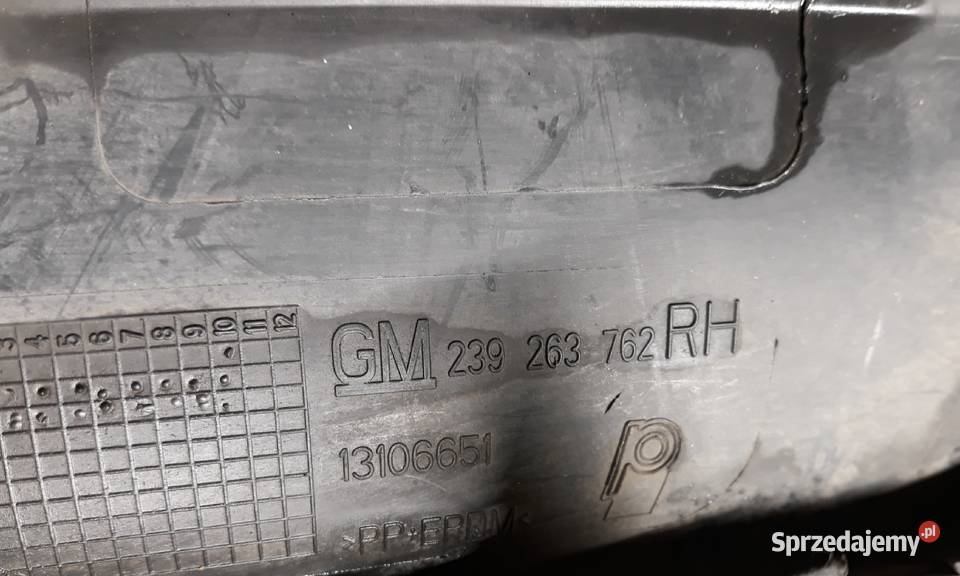 OPEL VECTRA C GTS HOKEJ ZDERZAKA PRZÓD PRAWY osobowe sprzedam