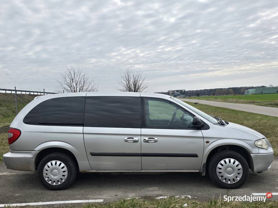 ŁADNY Grand Voyager Chrysler Stown Go 28 CRD Mińsk Mazowiecki sprzedam