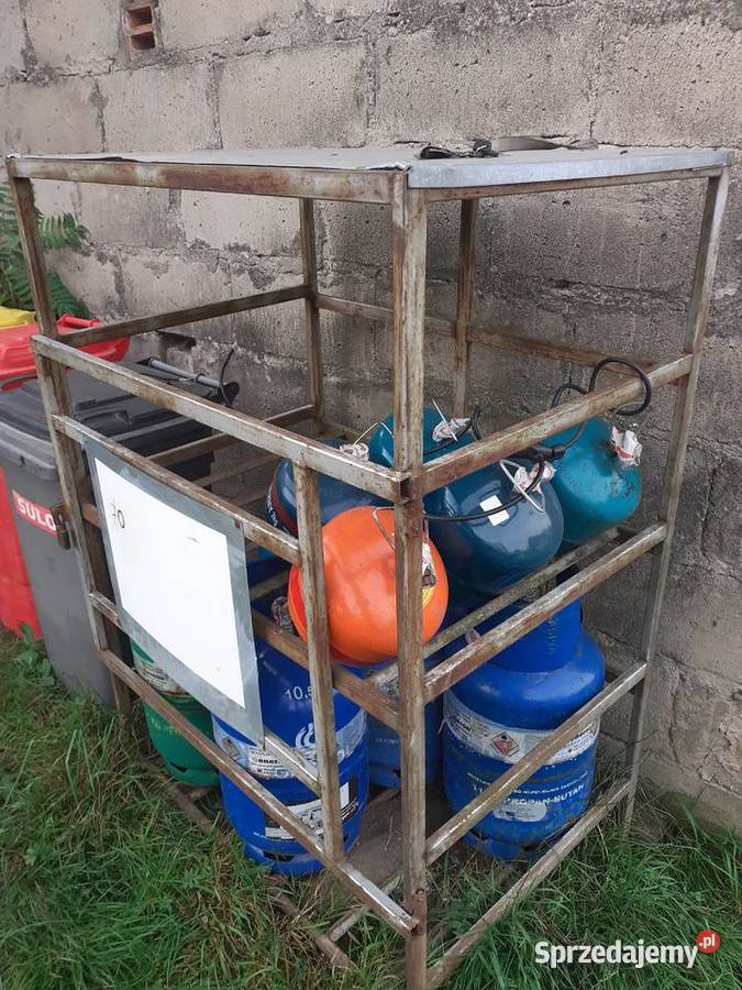 Butla gazowa 2 PEŁNA z aktualną legalizacją DUŻY pomorskie Somonino