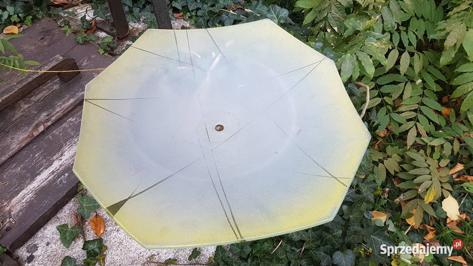 Geometryczny matowy szklany klosz do lampy Myszków