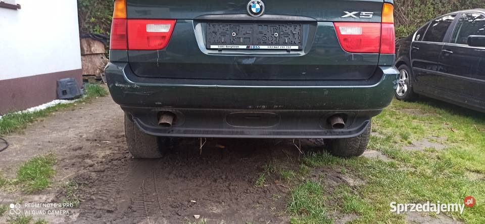 bmw x5 oxfordgruen zderzak tylni Imielin