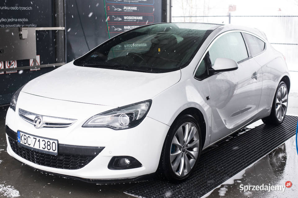 Opel Astra J Coupe GTC 130 Panorama Dach 2013 małopolskie Bochnia