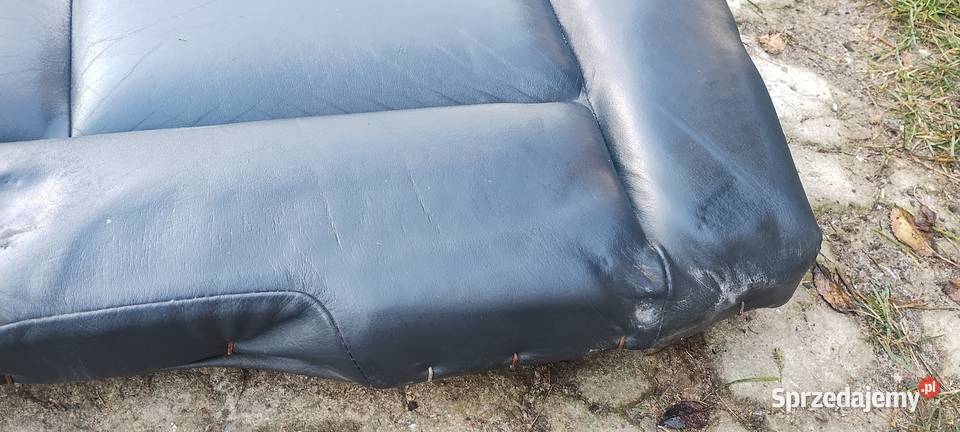 Kanapa granatowa audi 80 cabrio Fotele i kanapy lubelskie Radzyń Podlaski