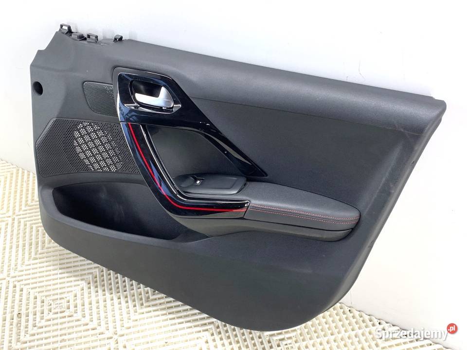 BOCZEK DRZWI PRAWY PRZÓD PEUGEOT 2008 I