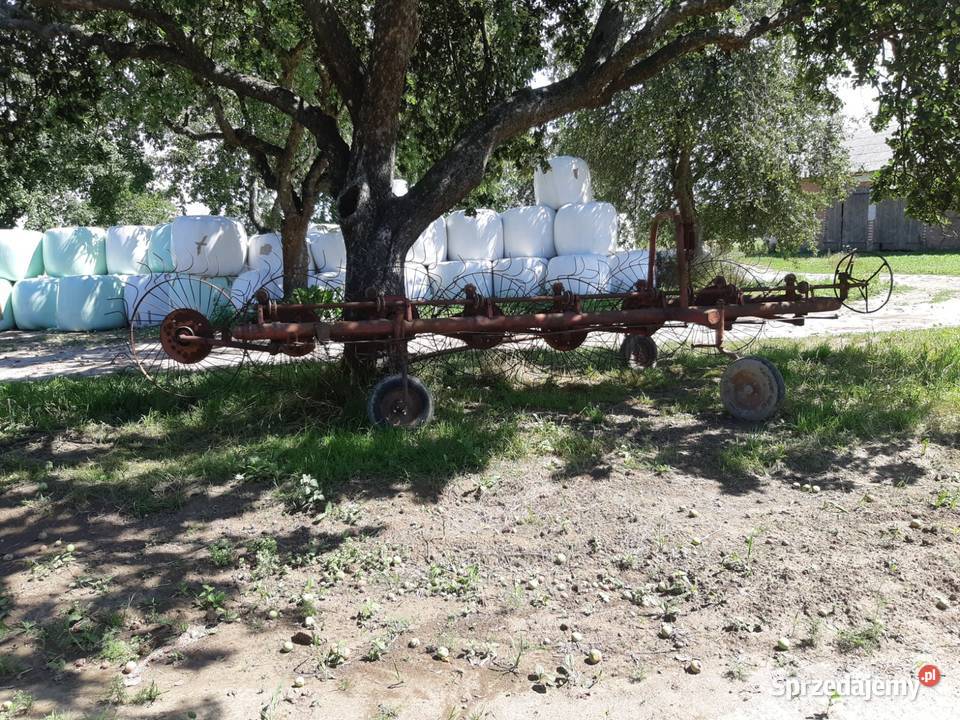 Grabiarka zgrabiarka przewracarka 7 gwiazd nieuszkodzony Bychawa