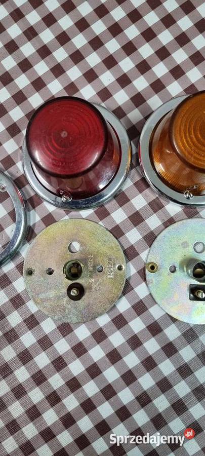 Żuk smutek lampy tylne chrom Wolsztyn