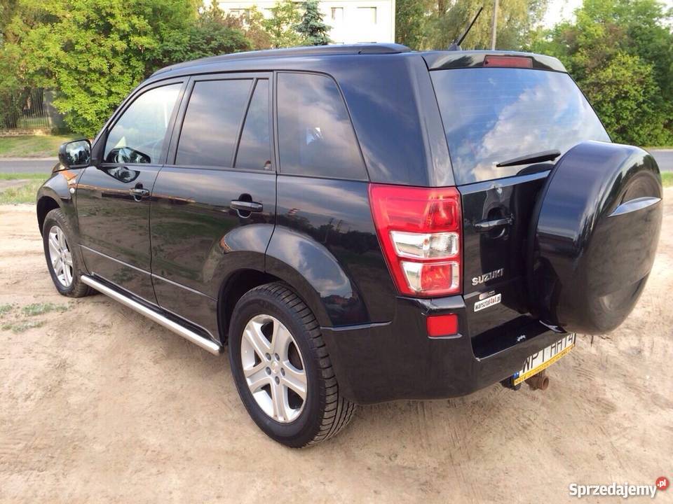 Suzuki Grand Vitara skórzana tapicerka Warszawa