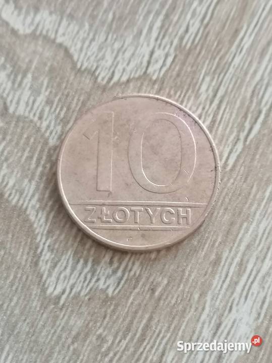 moneta 10 1989 Łódź