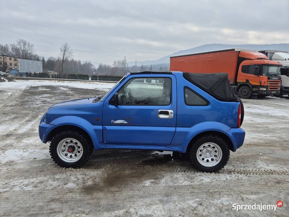 Suzuki Jimny 4x4 165 przebieg Cabrio 13 benz 80 Bujaków