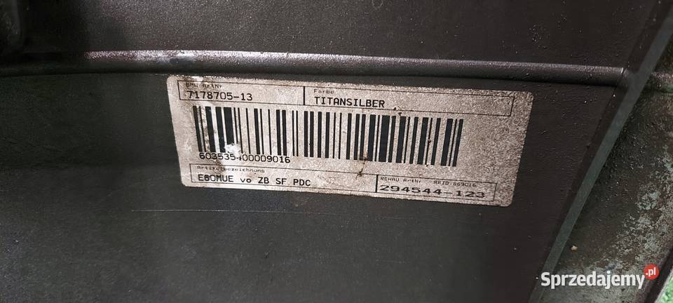 MASKA KOMPLETNA BMW 5 E60 E61 LAK 354 TITAN Międzychód