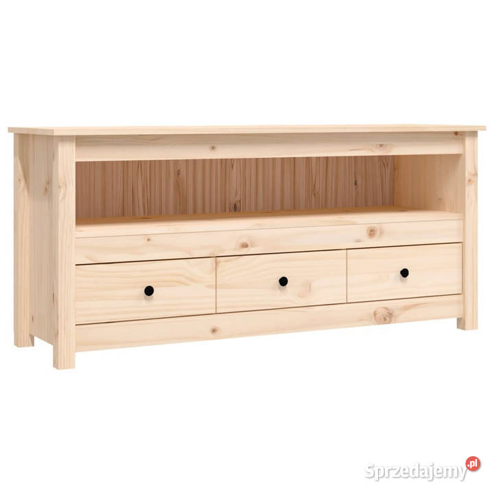 Szafka pod telewizor 114x35x52 lite drewno Warszawa