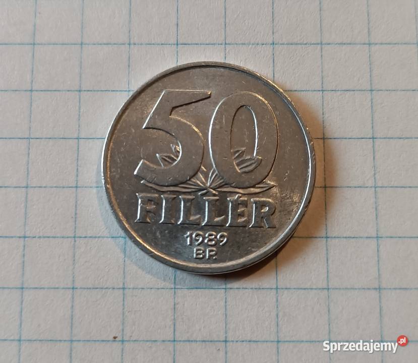 50 FILLERÓW FILLER 1989 WĘGRY Piszczac