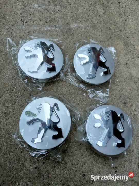 Nowe Dekielki Peugeot 60mm57mm do felg 207 208 Katowice