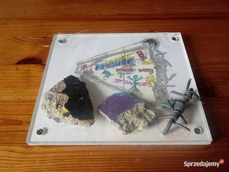 Sprzedam kawałki muru Berlińskiego śląskie Bytom sprzedam