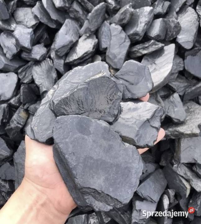 Czarna KORA KAMIENNA Antracytowa Grafitowy