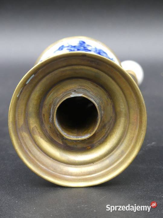 Piękny młynek do pieprzu z różami porcelana Porcelana i szkło Poznań
