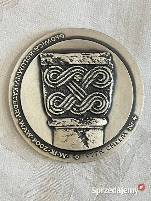 Pamiątkowy medal kolekcjonerski Kazimierz I Numizmatyka Kraków