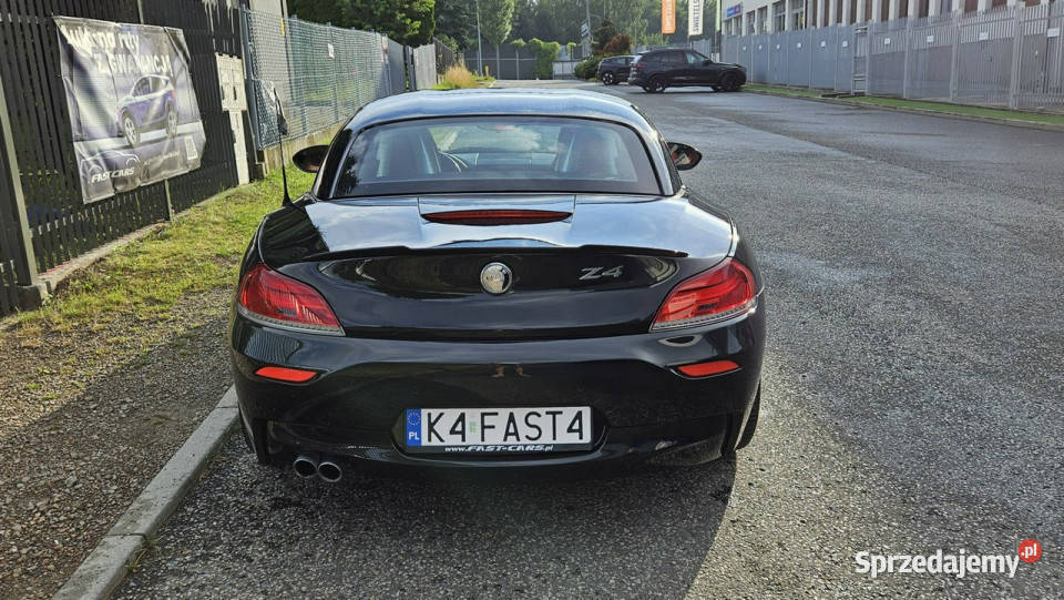BMW Z4 BMW Z4 cabrio czarna na raty wynajem bez Kraków
