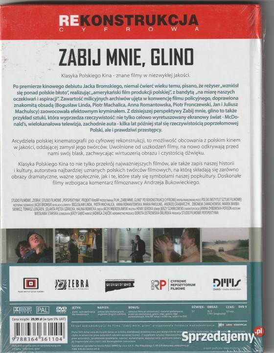 ZABIJ MNIEGLINO BOGUSŁAW LINDA Rekonstrukcja Pruszków sprzedam