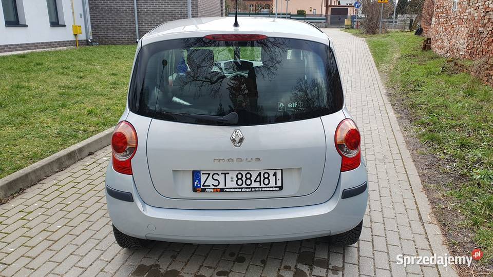 Renault Modus 16 16v LPG 2005r manualna Modus Stargard sprzedam