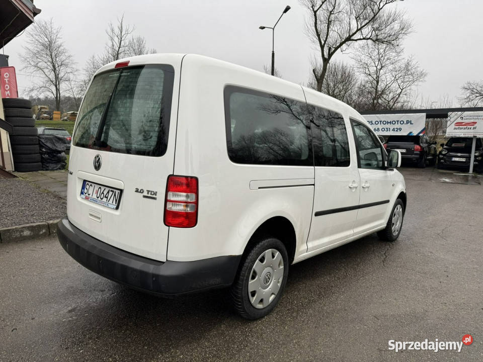 Volkswagen Caddy MAXI 4Motion Klimatyzacja 2 kpl 236486km Caddy Cieszyn