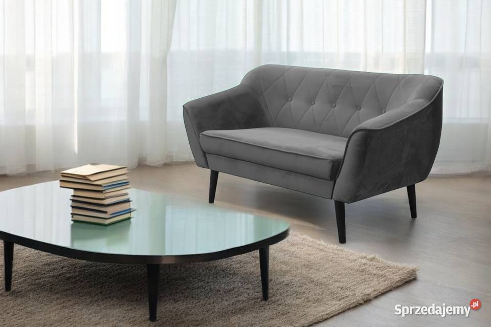 Sofa Maya 2 Osobowa Ciemnoszara Dostawa 0