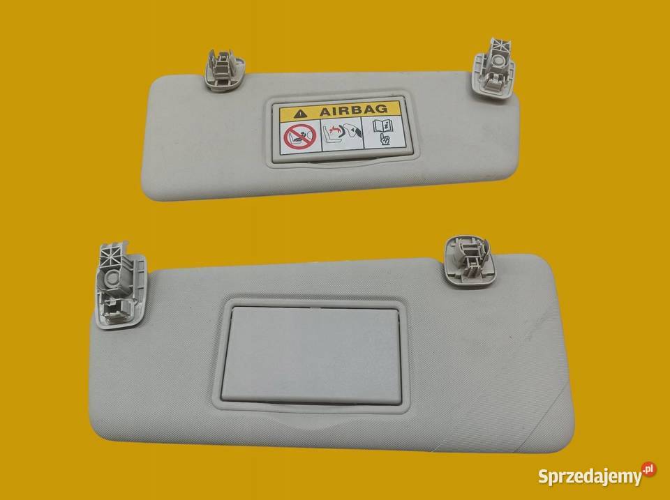 DASZKI PRZECIWSŁONECZNE LEWY PRAWY OSŁONA KPL