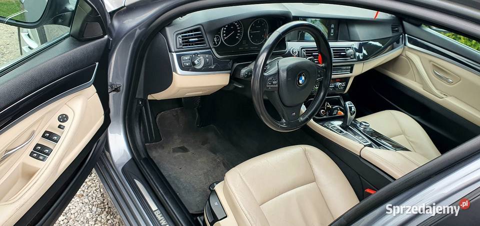 Bmw 520D Auto Prywatne Automat Salon Polska kamera cofania Cyców