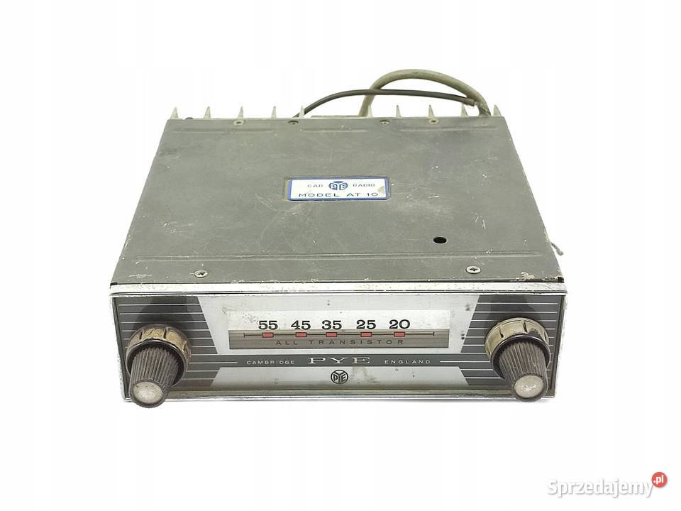 RADIO SAMOCHODOWE PYE AT10 CAMBRIDGE ENGLAND osobowe