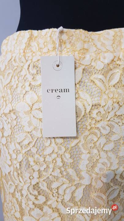 Spódnica koronkowa firmy cream M Inny materiał Kraków sprzedam