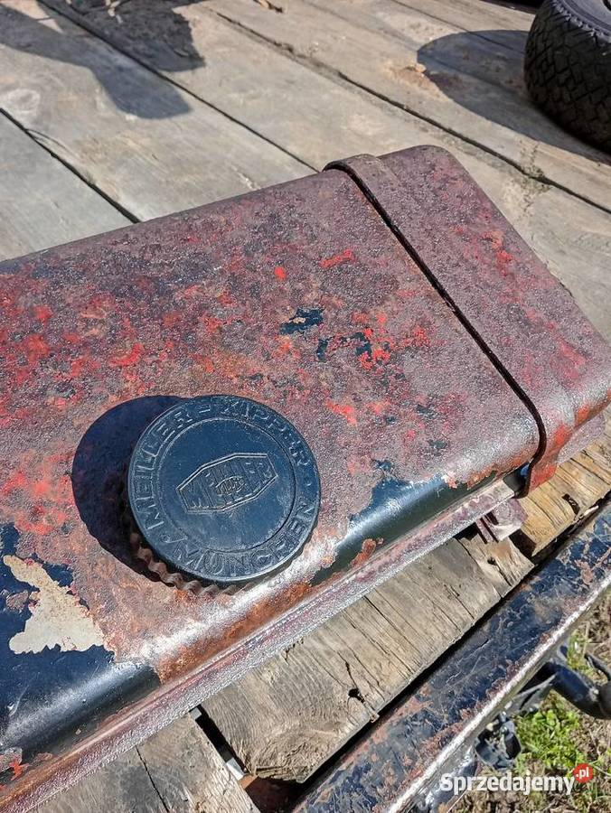 Zbiornik oleju meiller dostawcze