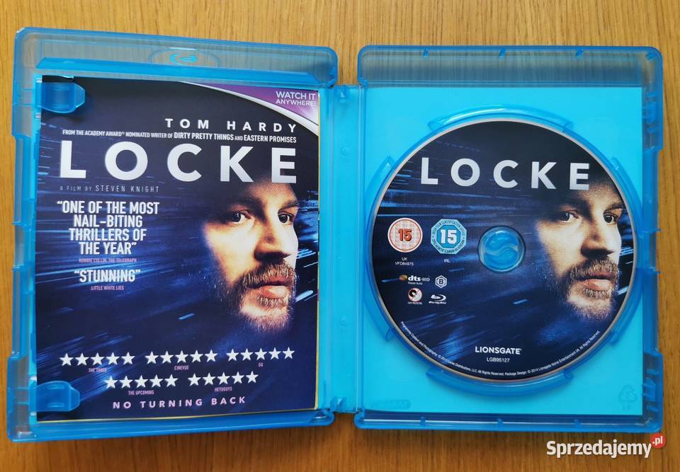 Locke Bluray En 2013 Tom Hardy Parzęczew
