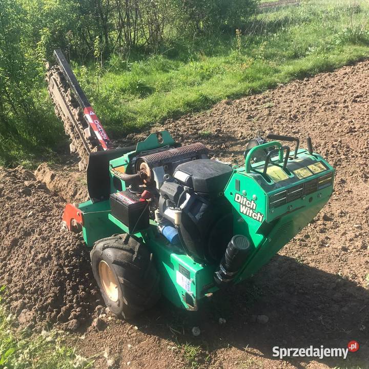 koparka lancuchowa Ditch Witch Silnik HONDA Pozostałe