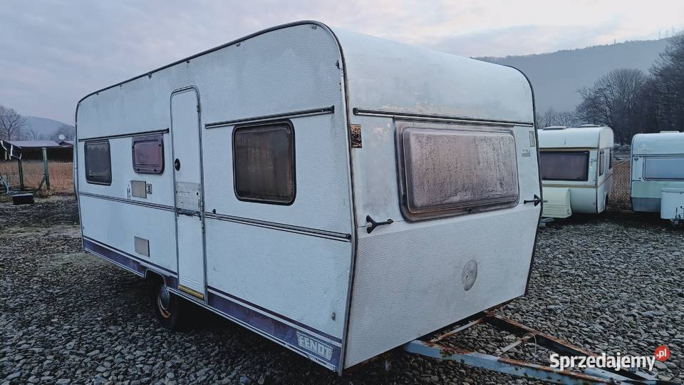 przyczepa kempingowa campingowa kemping DOMEK śląskie Międzybrodzie Bialskie