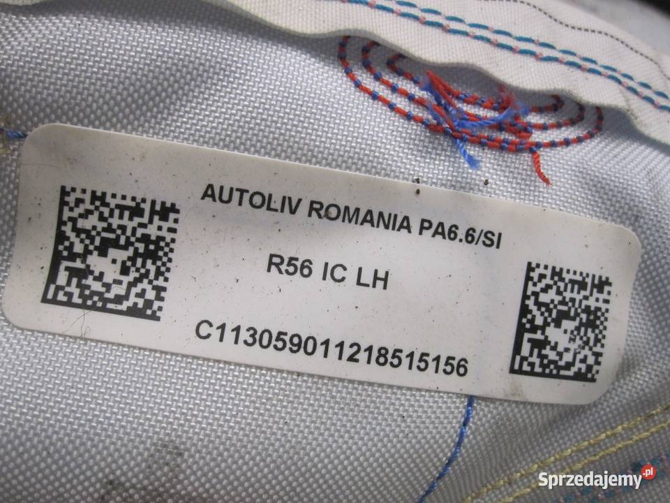 Mini Cooper R56 12r Kurtyna AIRBAG lewa 7320447 Kielce