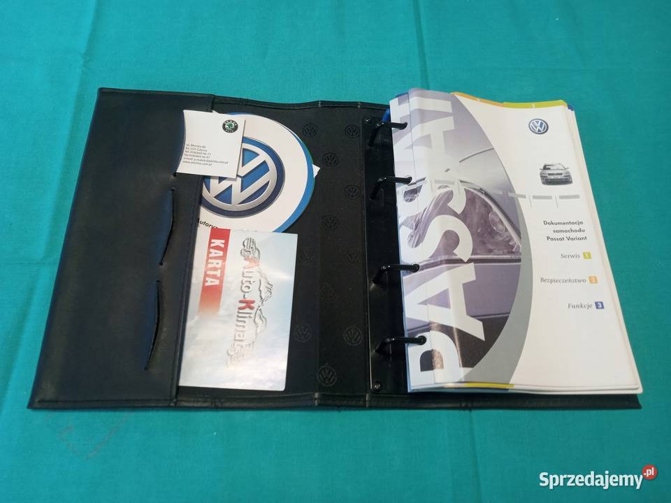 VW VOLKSWAGEN PASSAT B5 Lift Instrukcja książka Łódź