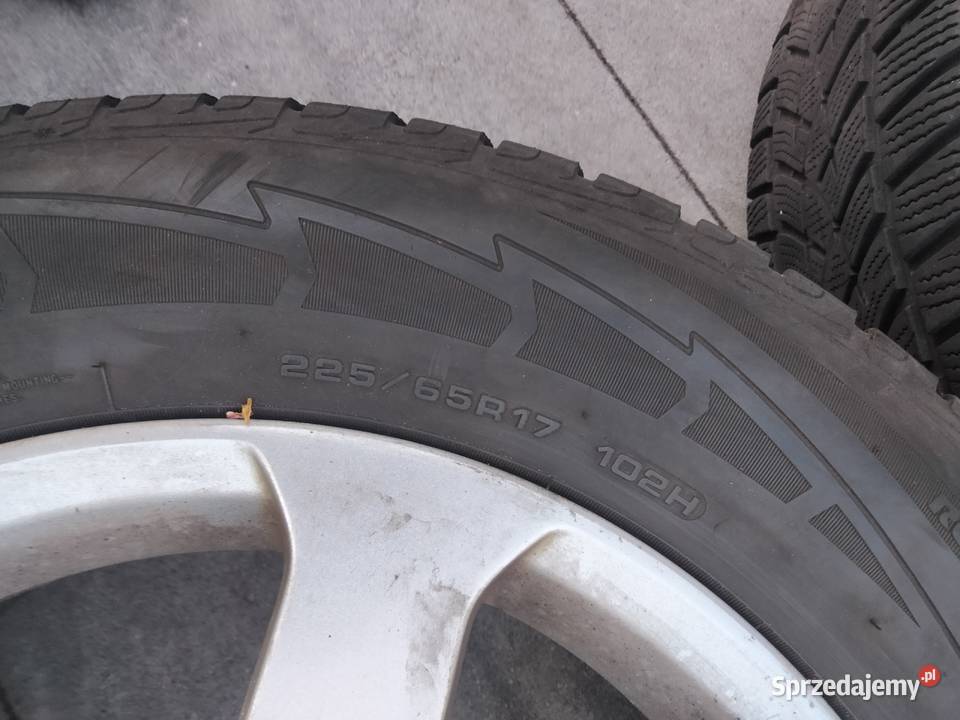 Alu 17 kola zima 2256517 5X1143 NISSAN QASHQAI Dęblin