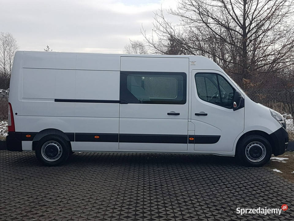 Opel Movano MASTER 7 OSÓB L3H2 BRYGADÓWKA DŁUGI elektryczne lusterka Poręba