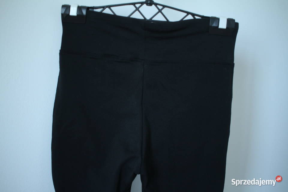 Czarne legginsy spodnie HM xs 34 sport fitness Toruń