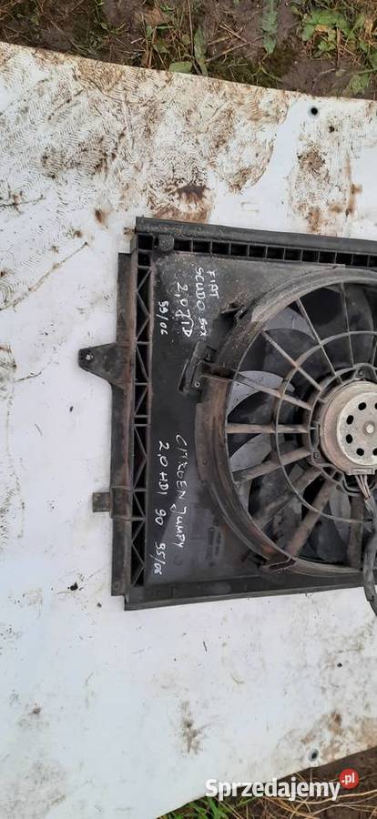 WENTYLATOR CHŁODNICY PEUGEOT 806 20 HDI ULYSSE I