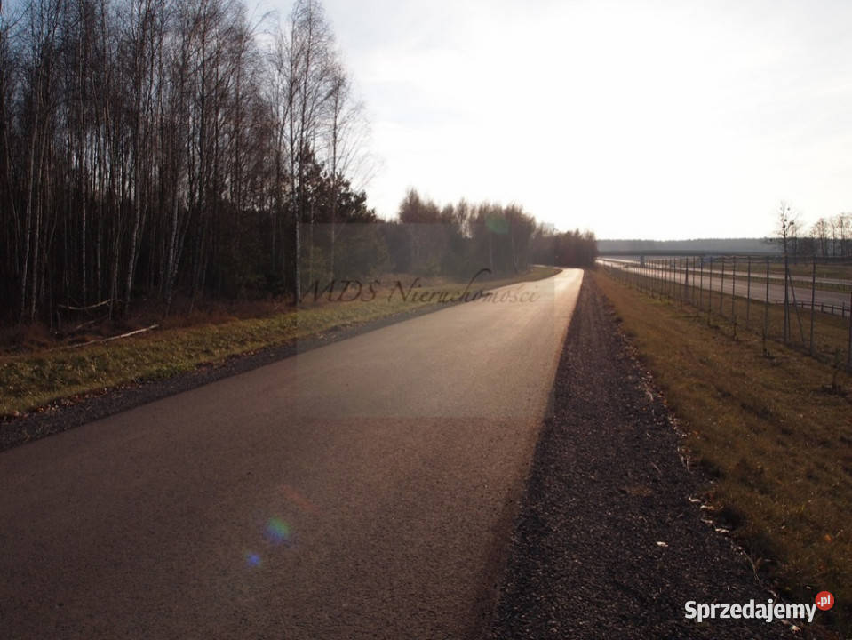działka produkcja magazyny S 7 węzeł Powierż Górowo