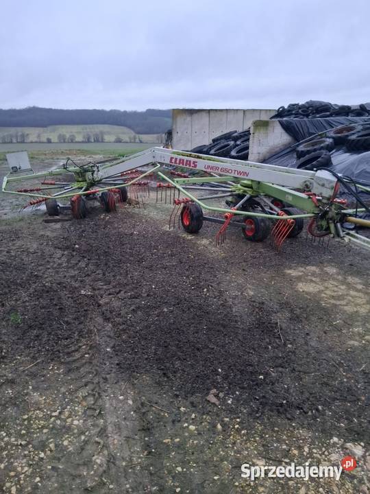 Zgrabiarka Claas Liner 650 Twin Lucynowo