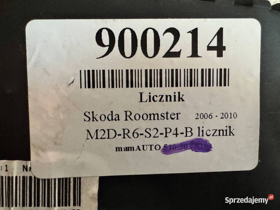 REGENERACJI LICZNIK ZEGAR SKODA ROOMSTER Warszawa