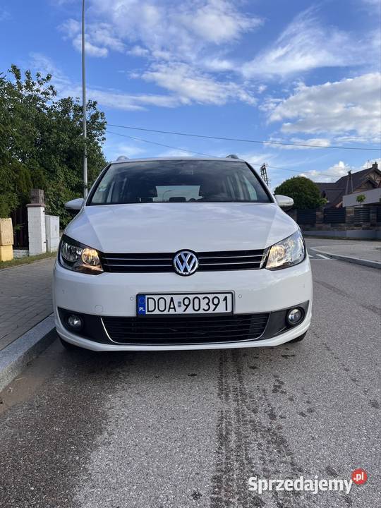 Volkswagen Touran II 16 VW TDI oszczędny na Białystok