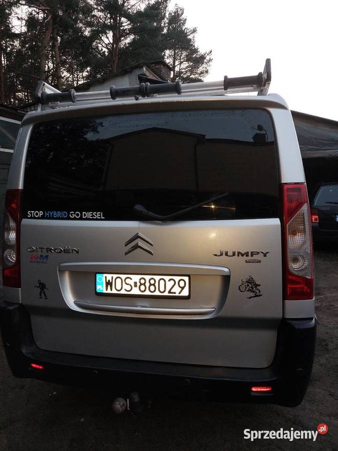 Citroen jumpy 20hdi 2008r 8os mazowieckie Ostrołęka sprzedam