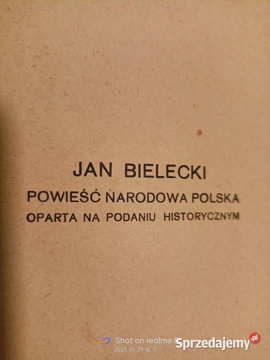 Jan Bielecki Ojciec zadżumionych księgarnia Warszawa