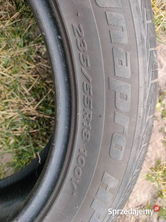Cztery opony hankook 23555R18 100V 235 mazowieckie Ostrów Mazowiecka