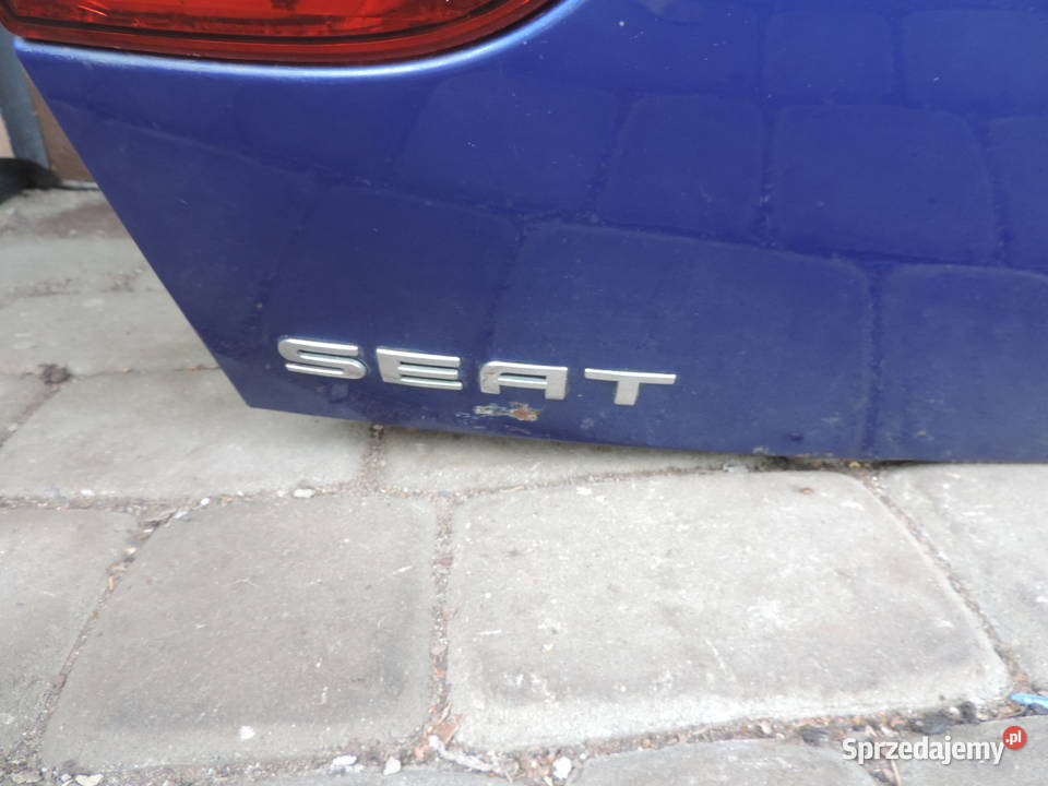 SEAT LEON 1 KLAPA BAGAŻNIKA Rok produkcji 2002 Nowy Sącz sprzedam