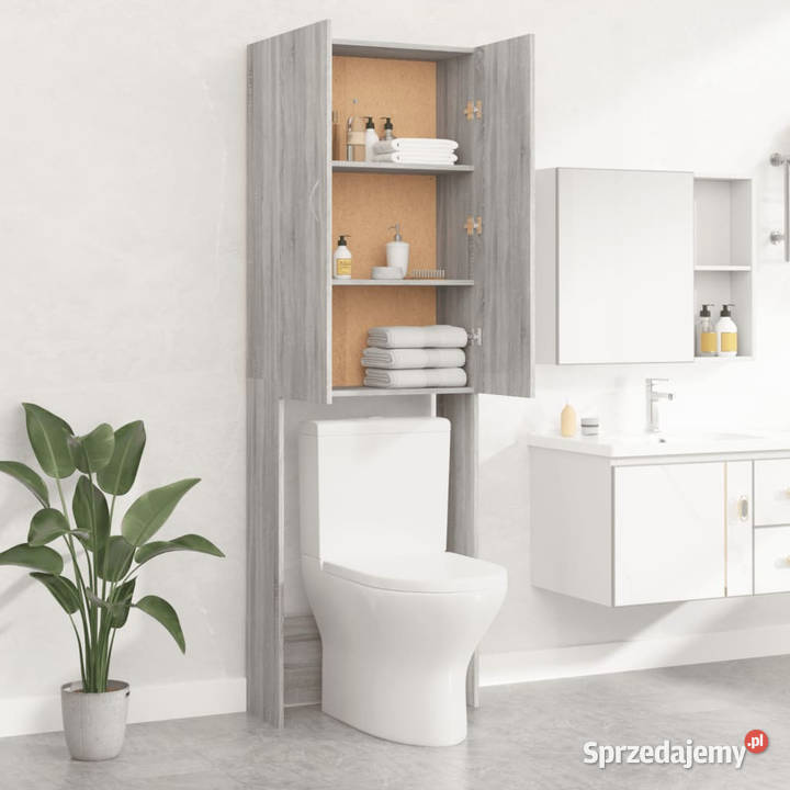 Szafka na pralkę szary dąb sonoma 64x255x190 sprzedam