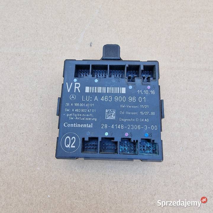 MERCEDES G KLASA W463 STEROWNIK DRZWI 166014001 Bieleń